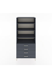 Hyperion Dolap 4 Raflı 4 Çekmeceli 88x44x195 - S60M093V5B