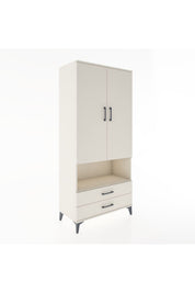 Hyperion Dolap 5 Raflı 2 Çekmeceli 2 Kapaklı 88x44x195 - S60M095V1B