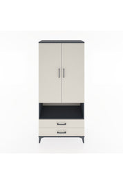 Hyperion Dolap 5 Raflı 2 Çekmeceli 2 Kapaklı 88x44x195 - S60M095V4B