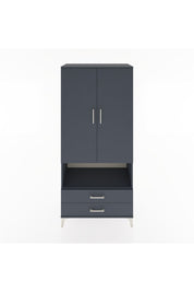 Hyperion Dolap 5 Raflı 2 Çekmeceli 2 Kapaklı 88x44x195 - S60M095V5B