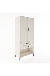 Hyperion Dolap 2 Raflı 2 Çekmeceli Tek Askılı 88x44x195 - S60M096V1B