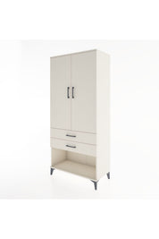 Hyperion Dolap 2 Raflı 2 Çekmeceli Tek Askılı 88x44x195 - S60M096V1B