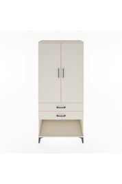 Hyperion Dolap 4 Raflı 2 Çekmeceli 2 Kapaklı 88x44x195 - S60M097V1B