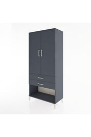 Hyperion Dolap 4 Raflı 2 Çekmeceli 2 Kapaklı 88x44x195 - S60M097V5B
