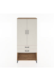 Hyperion Dolap 4 Raflı 2 Çekmeceli 2 Kapaklı 88x44x195 - S60M097V7B