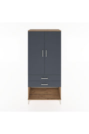 Hyperion Dolap 4 Raflı 2 Çekmeceli 2 Kapaklı 88x44x195 - S60M097V8B