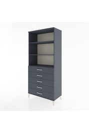 Hyperion Dolap 3 Raflı 5 Çekmeceli 88x44x195 - S60M100V5B