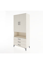 Hyperion Dolap 2 Raflı 3 Çekmeceli Tek Askılı 88x44x195 - S60M101V1B