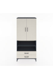 Hyperion Dolap 5 Raflı 2 Çekmeceli 2 Kapaklı 88x44x195 - S60M104V4B