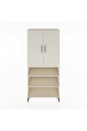 Hyperion Dolap 4 Raflı 2 Kapaklı Tek Askılı 88x44x195 - S60M105V1B