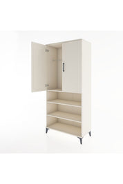 Hyperion Dolap 4 Raflı 2 Kapaklı Tek Askılı 88x44x195 - S60M105V1B