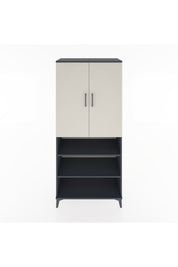 Hyperion Dolap 4 Raflı 2 Kapaklı Tek Askılı 88x44x195 - S60M105V4B