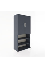 Hyperion Dolap 4 Raflı 2 Kapaklı Tek Askılı 88x44x195 - S60M105V5B