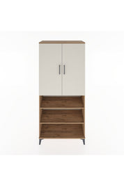 Hyperion Dolap 4 Raflı 2 Kapaklı Tek Askılı 88x44x195 - S60M105V7B