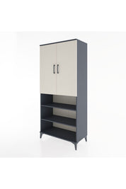 Hyperion Dolap 5 Raflı 2 Kapaklı 88x44x195 - S60M106V4B