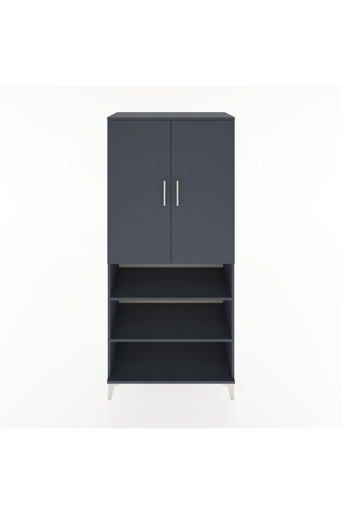 Hyperion Dolap 5 Raflı 2 Kapaklı 88x44x195 - S60M106V5B