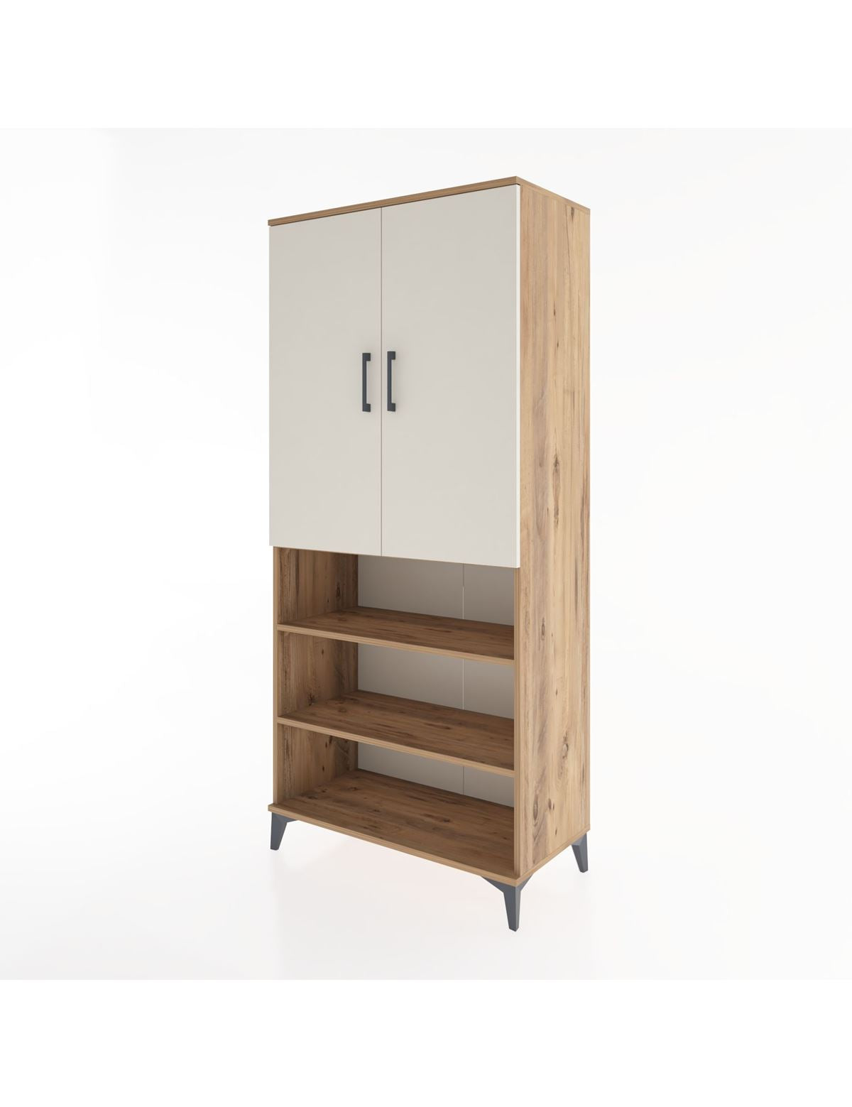 Hyperion Dolap 5 Raflı 2 Kapaklı 88x44x195 - S60M106V7B