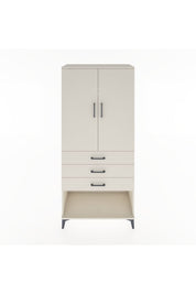 Hyperion Dolap 3 Raflı 3 Çekmeceli 2 Kapaklı 88x44x195 - S60M108V1B