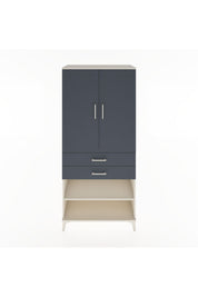 Hyperion Dolap 2 Raflı 2 Çekmeceli Tek Askılı 88x44x195 - S60M109V2B