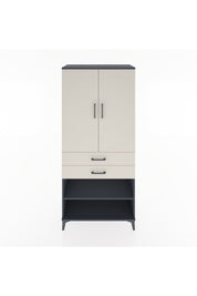 Hyperion Dolap 2 Raflı 2 Çekmeceli Tek Askılı 88x44x195 - S60M109V4B