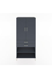 Hyperion Dolap 2 Raflı 2 Çekmeceli Tek Askılı 88x44x195 - S60M109V5B