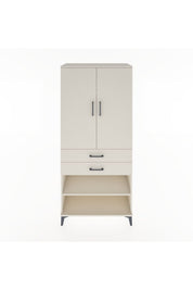 Hyperion Dolap 4 Raflı 2 Çekmeceli 2 Kapaklı 88x44x195 - S60M110V1B
