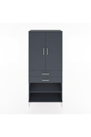 Hyperion Dolap 4 Raflı 2 Çekmeceli 2 Kapaklı 88x44x195 - S60M110V5B