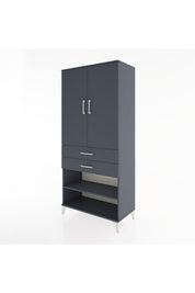 Hyperion Dolap 4 Raflı 2 Çekmeceli 2 Kapaklı 88x44x195 - S60M110V5B