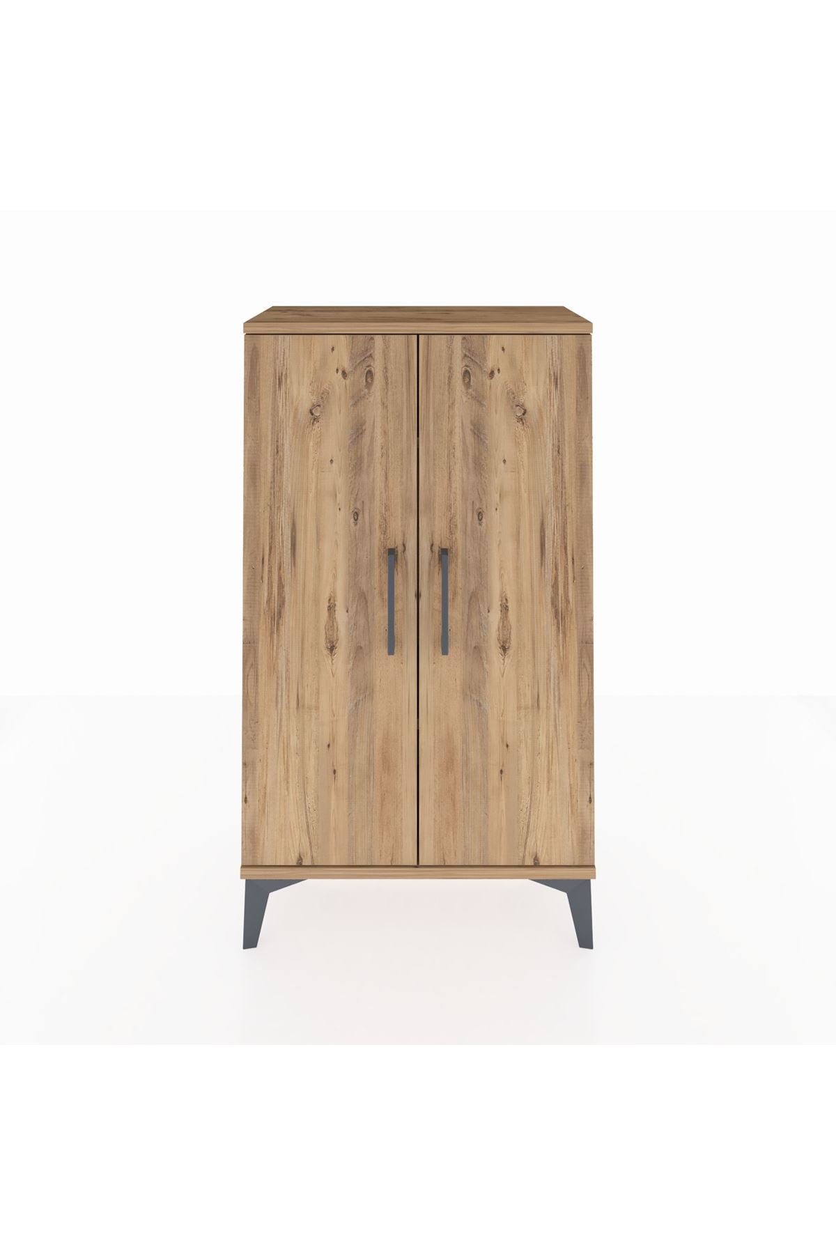 Arges Komodin 2 Raflı 2 Kapaklı 60x30x106 - S15M003V9A