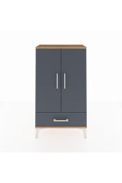 Arges Komodin 3 Raflı Tek Çekmeceli 2 Kapaklı 60x30x106 - S15M004V8A