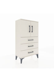 Arges Komodin 2 Raflı 3 Çekmeceli 2 Kapaklı 60x30x106 - S15M008V1A