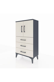 Arges Komodin 2 Raflı 3 Çekmeceli 2 Kapaklı 60x30x106 - S15M008V4A