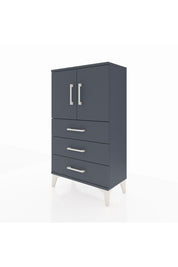 Arges Komodin 2 Raflı 3 Çekmeceli 2 Kapaklı 60x30x106 - S15M008V5A