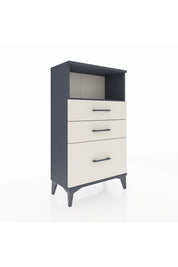 Arges Komodin Tek Raflı 3 Çekmeceli 60x30x106 - S15M014V4A
