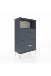 Arges Komodin Tek Raflı 2 Çekmeceli 60x30x106 - S15M015V5A