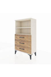 Arges Komodin 2 Raflı 3 Çekmeceli 60x30x106 - S15M017V3A