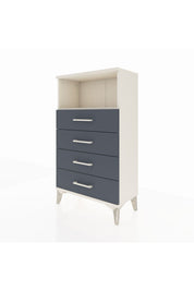 Arges Komodin Tek Raflı 4 Çekmeceli 60x30x106 - S15M018V2A