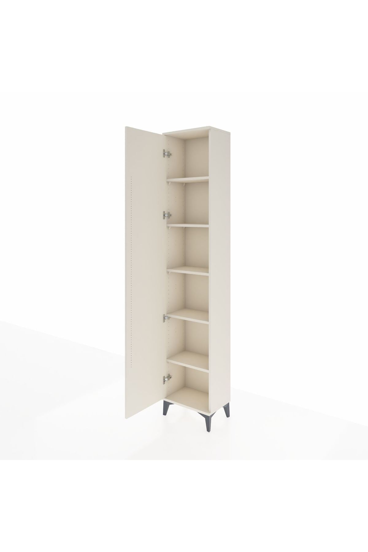 Arges Dolap 5 Raflı Tek Kapaklı 44x30x221 - S28M002V1A