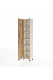 Arges Dolap 5 Raflı Tek Kapaklı 44x30x221 - S28M002V3A