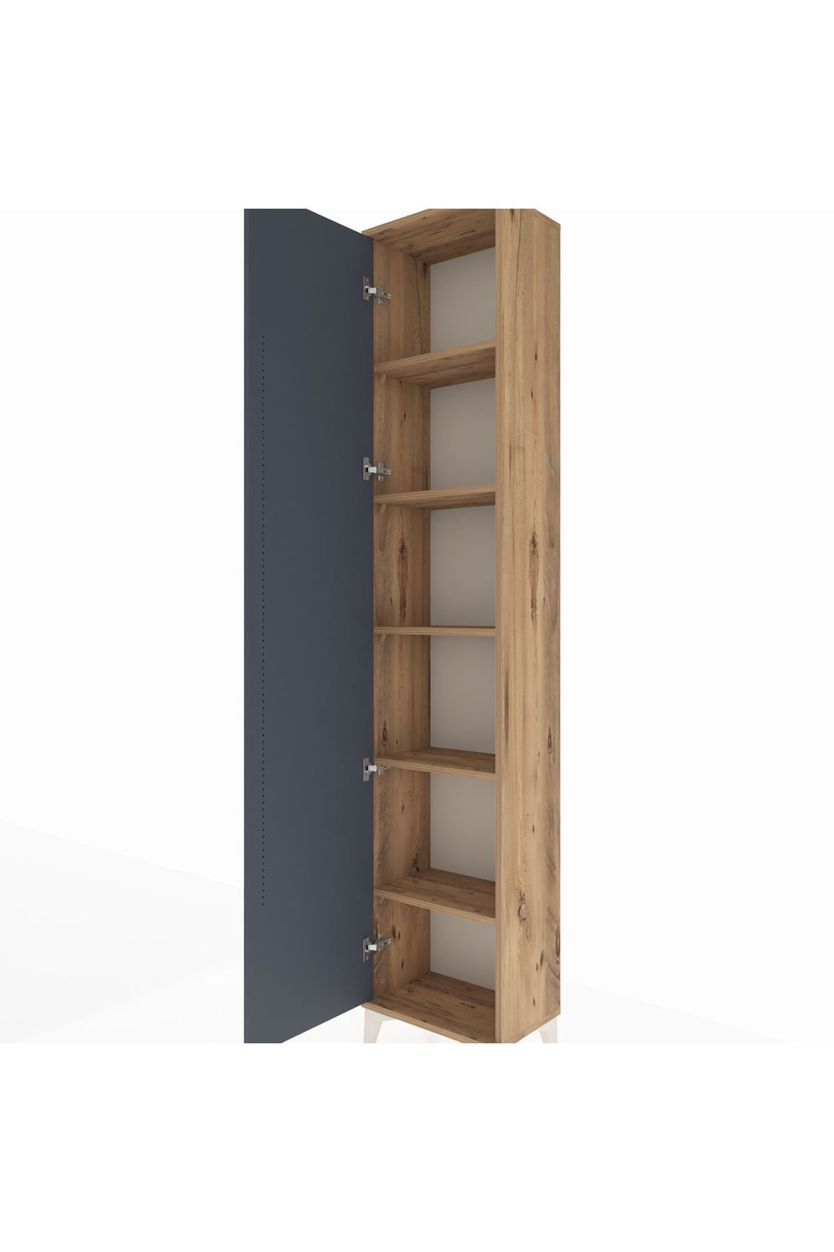 Arges Dolap 5 Raflı Tek Kapaklı 44x30x221 - S28M002V8A