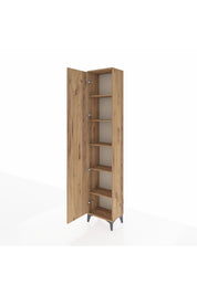 Arges Dolap 5 Raflı Tek Kapaklı 44x30x221 - S28M002V9A
