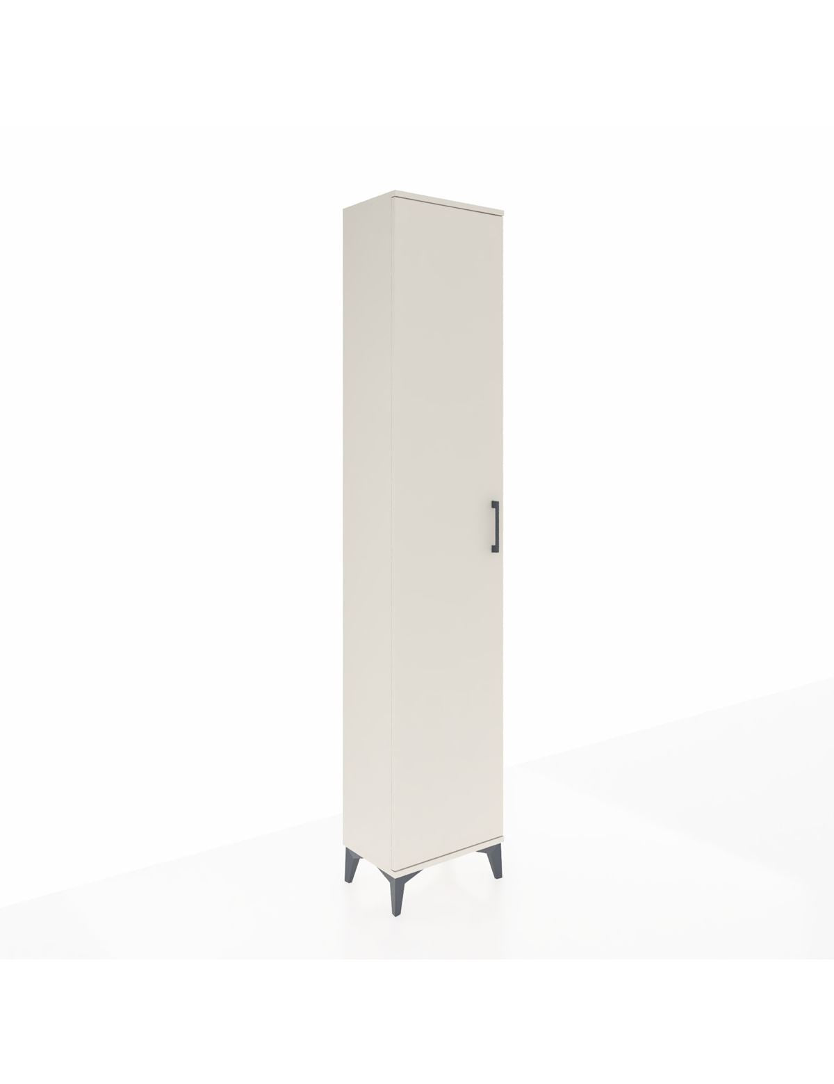Arges Dolap 2 Raflı Tek Kapaklı Tek Askılı 44x30x221 - S28M003V1A