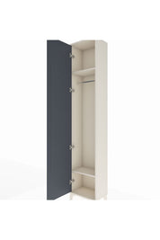 Arges Dolap 2 Raflı Tek Kapaklı Tek Askılı 44x30x221 - S28M003V2A