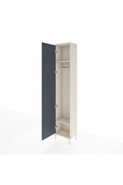 Arges Dolap 2 Raflı Tek Kapaklı Tek Askılı 44x30x221 - S28M003V2A