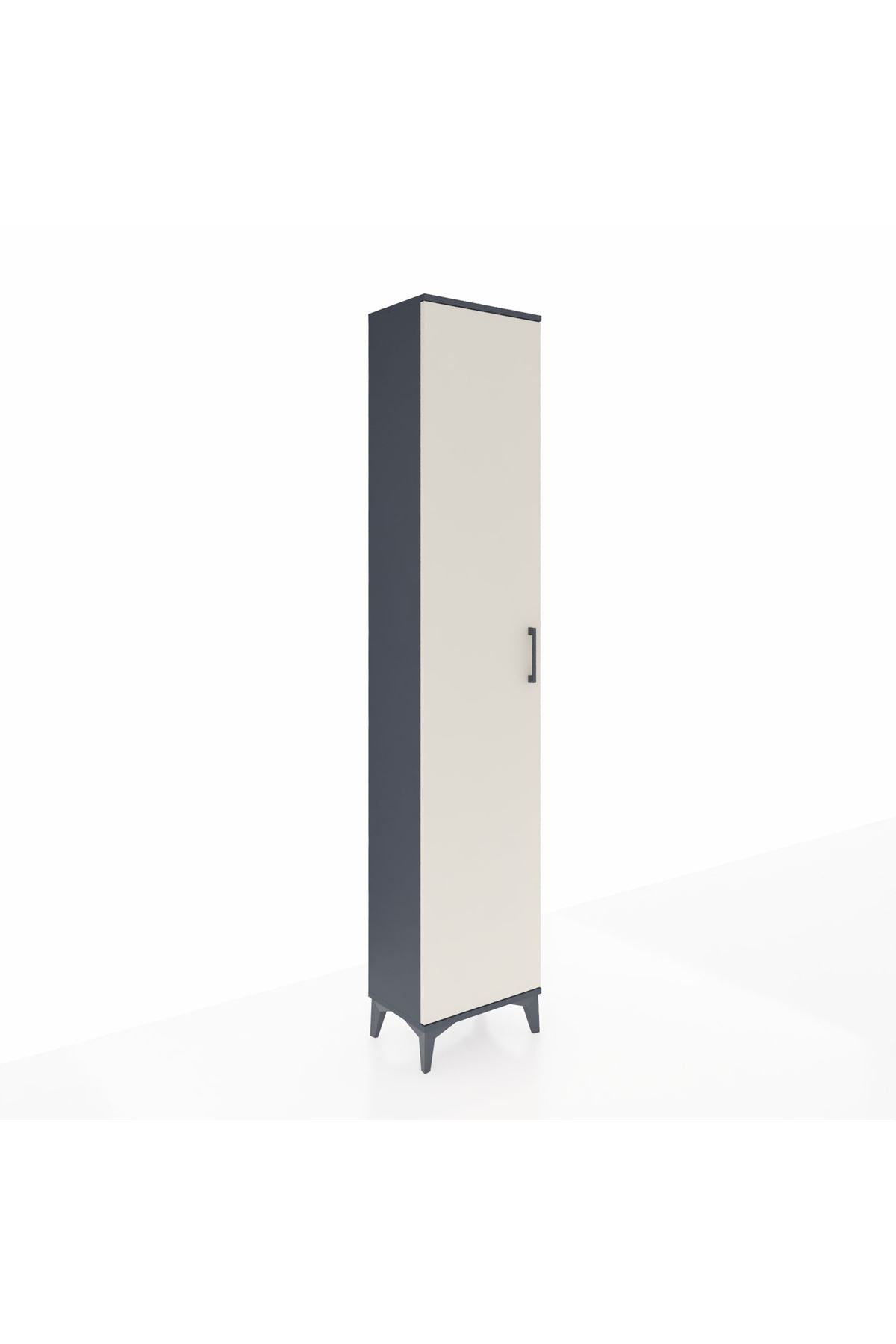 Arges Dolap 2 Raflı Tek Kapaklı Tek Askılı 44x30x221 - S28M003V4A