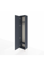 Arges Dolap 2 Raflı Tek Kapaklı Tek Askılı 44x30x221 - S28M003V5A