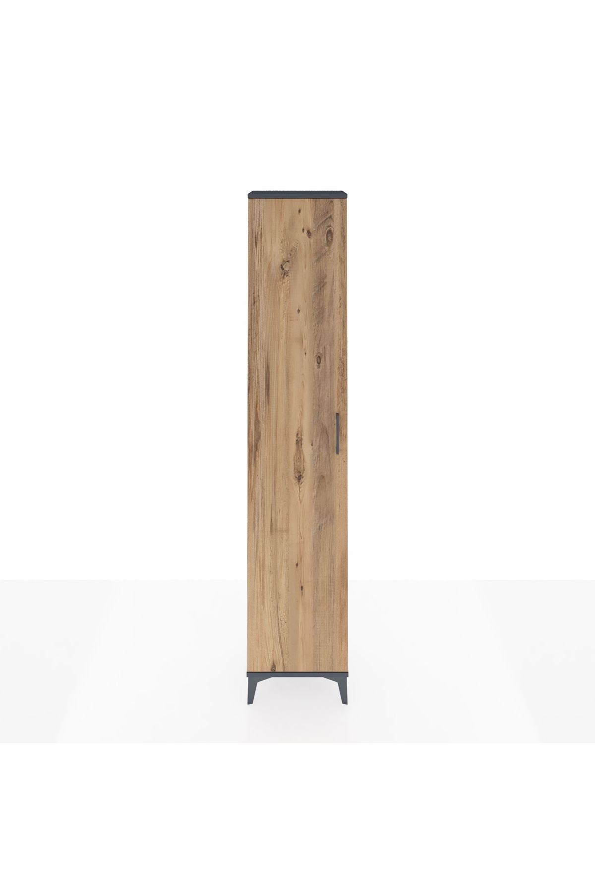 Arges Dolap 2 Raflı Tek Kapaklı Tek Askılı 44x30x221 - S28M003V6A