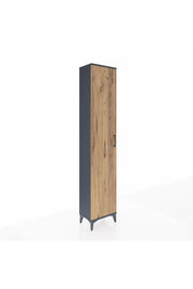 Arges Dolap 2 Raflı Tek Kapaklı Tek Askılı 44x30x221 - S28M003V6A