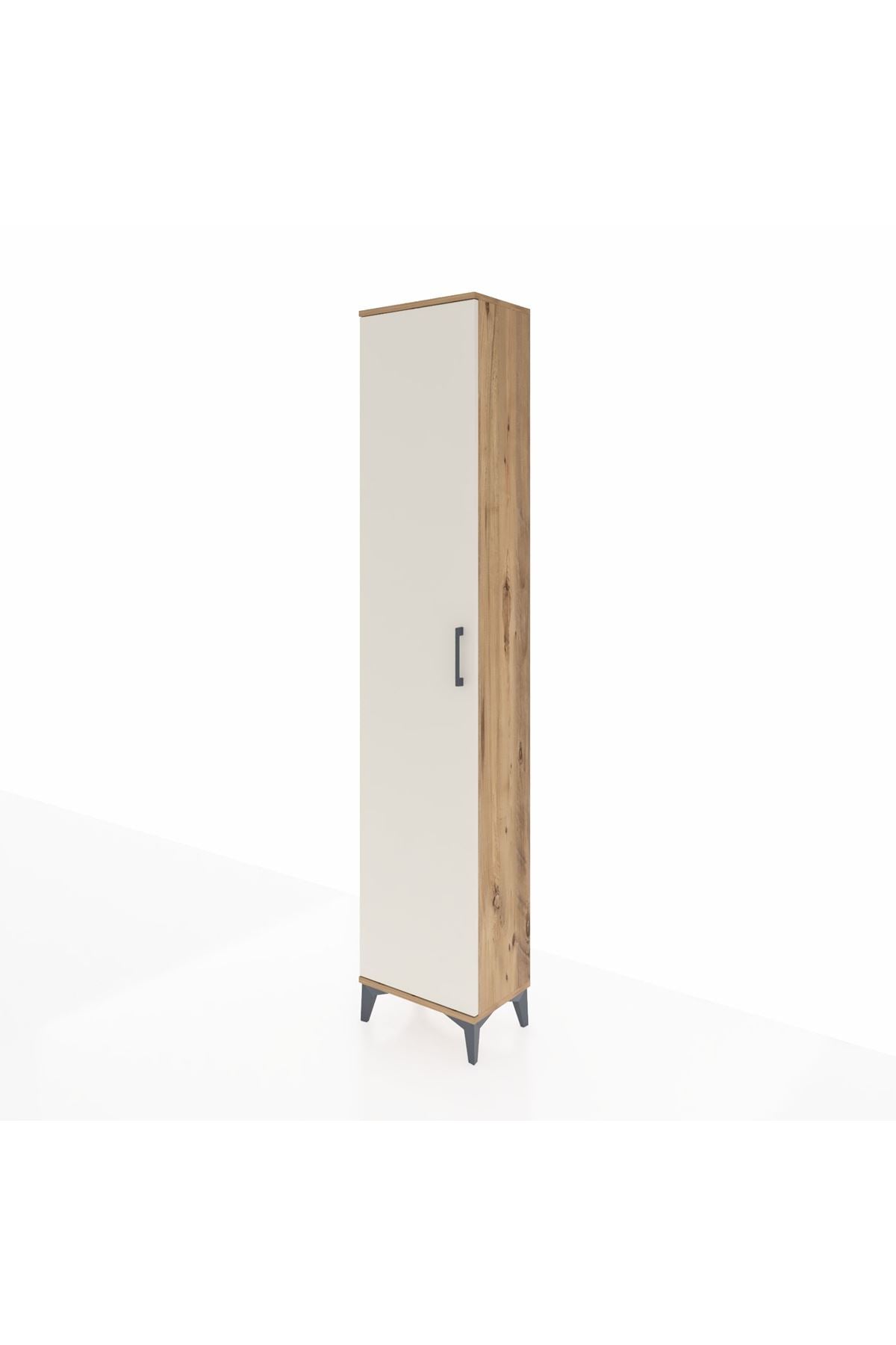 Arges Dolap 2 Raflı Tek Kapaklı Tek Askılı 44x30x221 - S28M003V7A