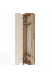 Arges Dolap 2 Raflı Tek Kapaklı Tek Askılı 44x30x221 - S28M003V7A